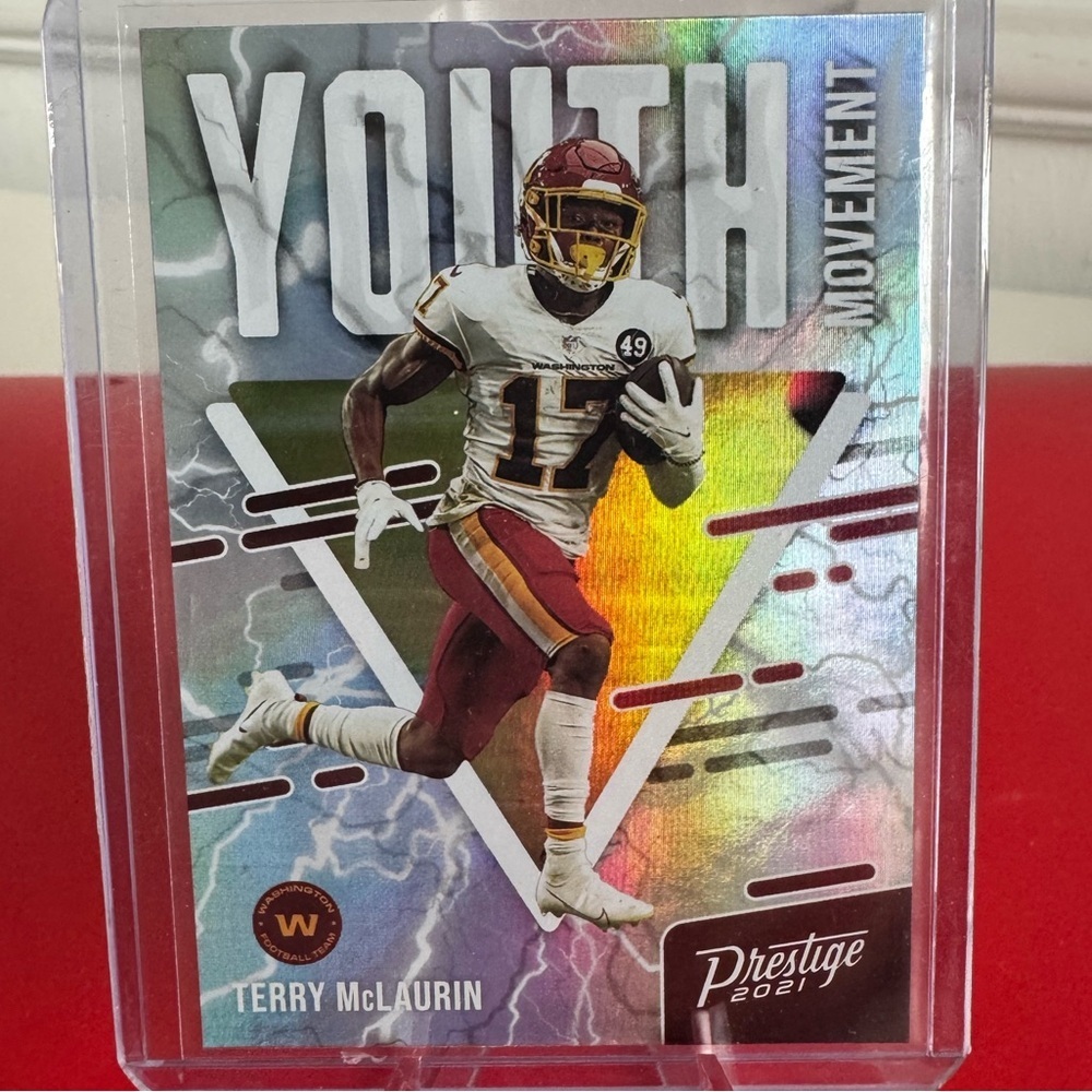 2023 Terry McLaurin Panini Prestige Hologram Mint condition… - Picture 1 of 2